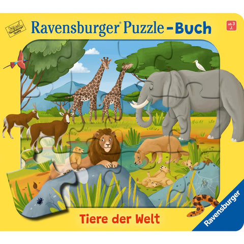Ravensburger® Puzzle-Buch: Tiere der Welt