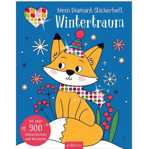Mein Diamant-Stickerheft - Wintertraum