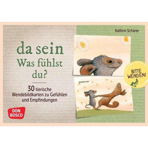 Da sein. Was fühlst du?