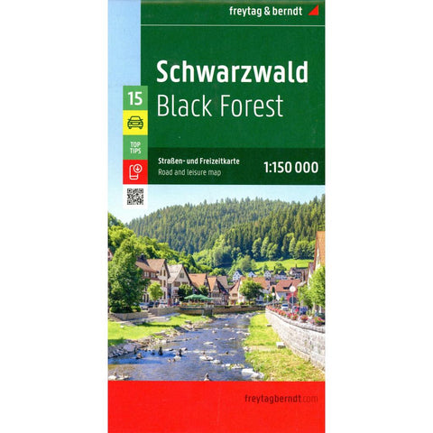 freytag & berndt Straßenkarte Schwarzwald 1:150.000