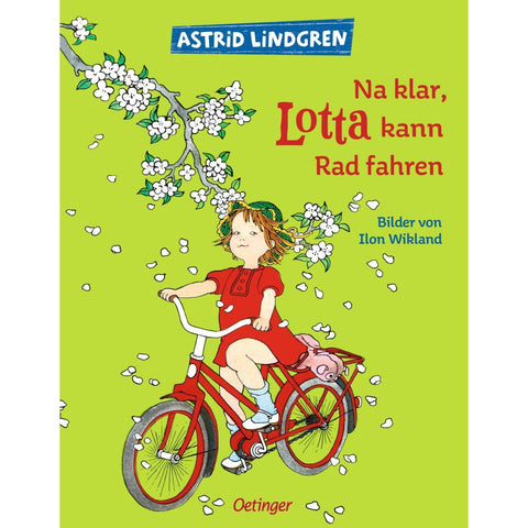Na klar, Lotta kann radfahren!