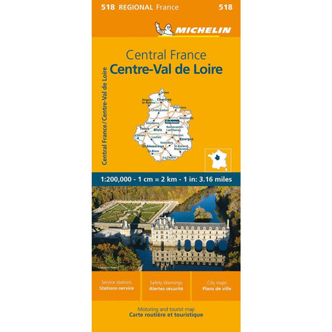 Michelin Zentralfrankreich