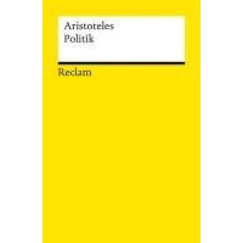 Politik. Schriften zur Staatstheorie