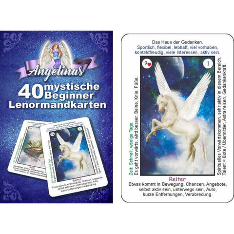Angelinas 40 mystische Beginner - Lenormandkarten