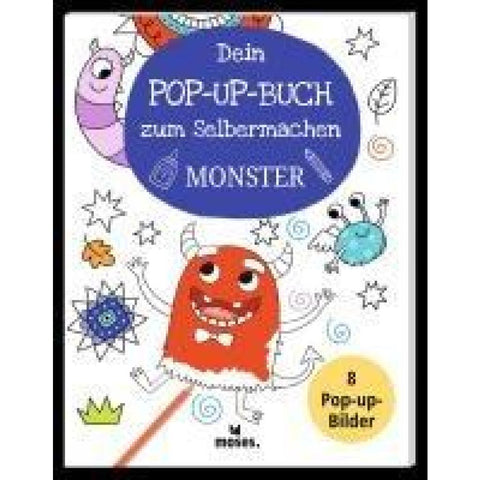 Dein Pop-Up-Buch zum Selbermachen - Monster