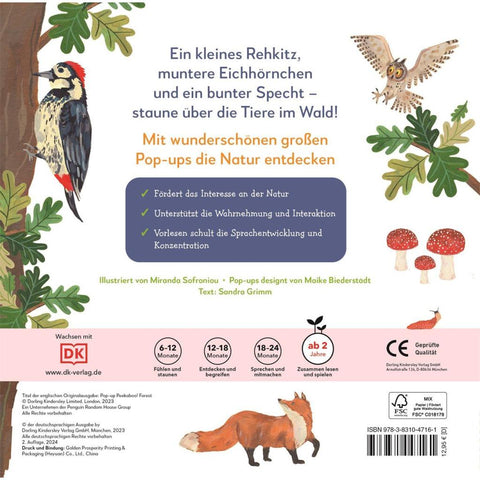 Mein Pop-up-Buch zum Staunen. Wer lebt im Wald?