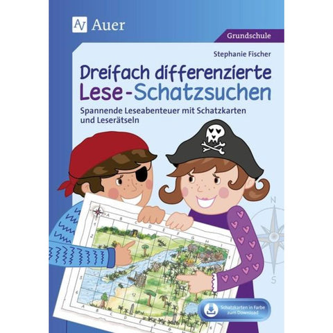 Dreifach differenzierte Lese-Schatzsuchen