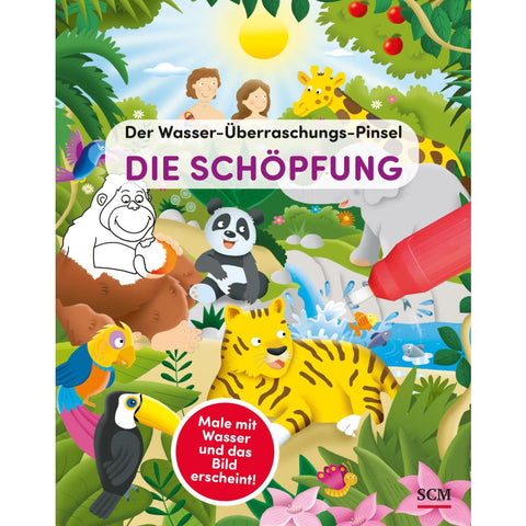 Der Wasser-Überraschungs-Pinsel - Die Schöpfung