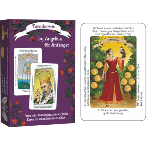 Tarotkarten by Angelina für Anfänger