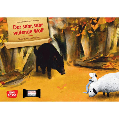 Der sehr, sehr wütende Wolf. Kamishibai Bildkartenset