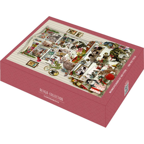Puzzle - Weihnachtszauber auf vier Pfoten. 1000 Teile