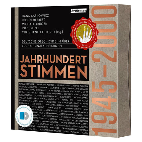 Jahrhundertstimmen 1945-2000 - Deutsche Geschichte in über 400 Originalaufnahmen