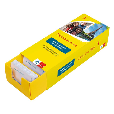 Découvertes 1 (ab 2020) - Vokabel-Lernbox zum Schulbuch 1. Lernjahr