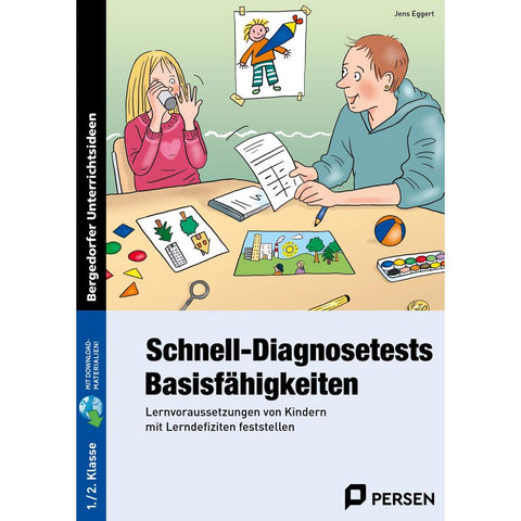 Schnell-Diagnosetests: Basisfähigkeiten 1-2 Klasse