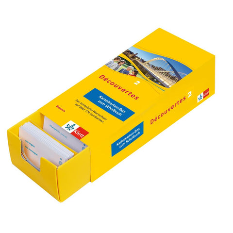 Découvertes 2 Bayern (ab 2017) - Vokabel-Lernbox zum Schulbuch