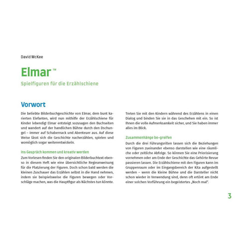 Elmar. Erzählschienen-Figurenset