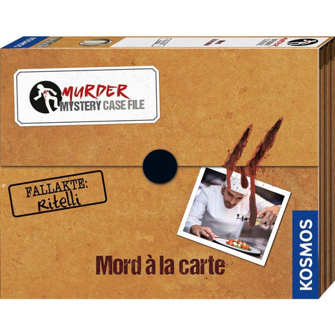 Murder Mystery Case File - Mord à la carte