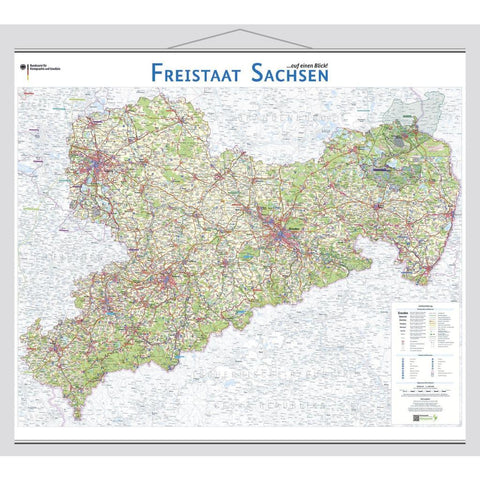 Freistaat Sachsen auf einen Blick!