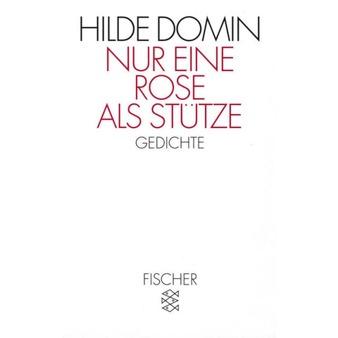 Nur eine Rose als Stütze