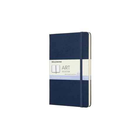 Moleskine Skizzenbuch, Large/A5, 165G-Papier, Hard Cover, Saphir