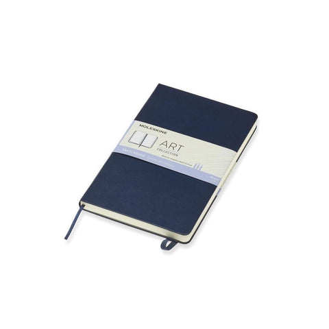 Moleskine Skizzenbuch, Large/A5, 165G-Papier, Hard Cover, Saphir
