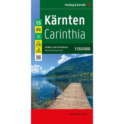 freytag & berndt Straßenkarte Kärnten 1:150.000