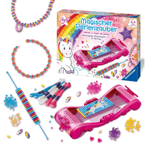 Magischer Perlenzauber Einhorn