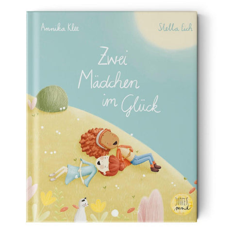 Zwei Mädchen im Glück