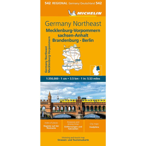 Michelin Mecklenburg-Vorpommern, Sachsen-Anhalt, Brandenburg, Berlin 542