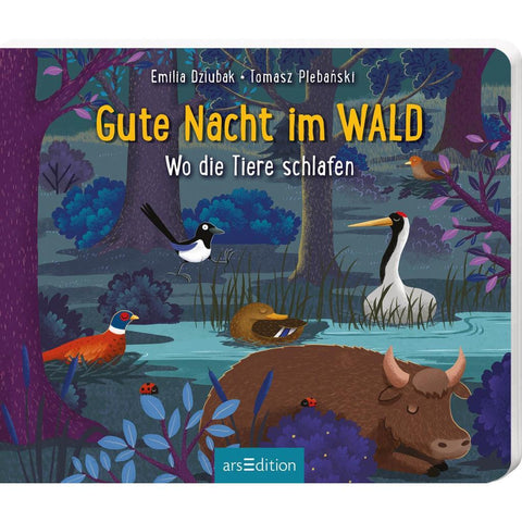Gute Nacht im Wald