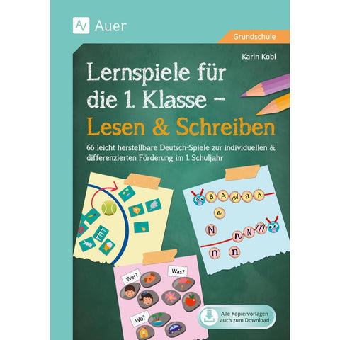 Lernspiele für die 1. Klasse - Lesen & Schreiben