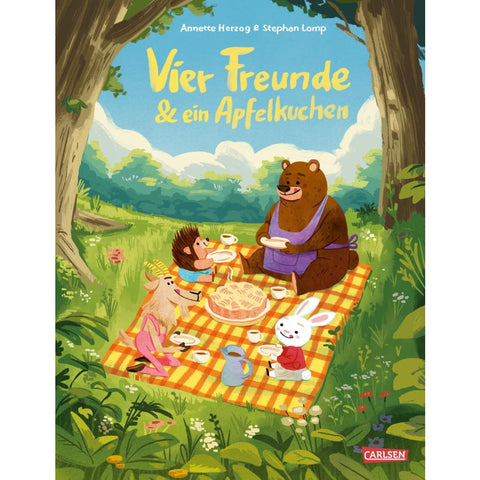 Vier Freunde und ein Apfelkuchen