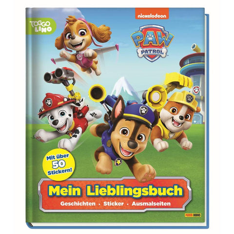 PAW Patrol: Mein Lieblingsbuch - Geschichten - Sticker - Ausmalseiten