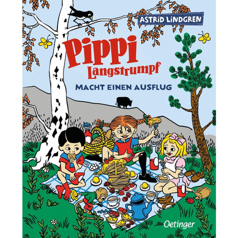 Pippi Langstrumpf macht einen Ausflug