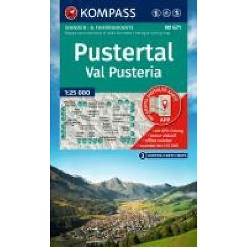 KOMPASS Wanderkarten-Set 671 Pustertal / Val Pusteria (3 Karten) 1:25.000