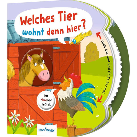Dreh das Rad und find´s heraus!: Welches Tier wohnt denn hier?