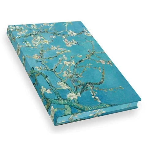 Notizbuch Echtleinen Van Gogh Blühende Mandelzweige