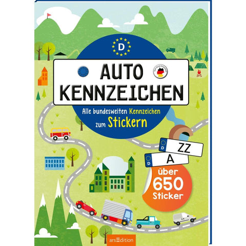 Autokennzeichen - Alle bundesweiten Kennzeichen zum Stickern