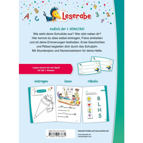 Leserabe Sonderausgaben - Juhu, jetzt bin ich Schulkind!