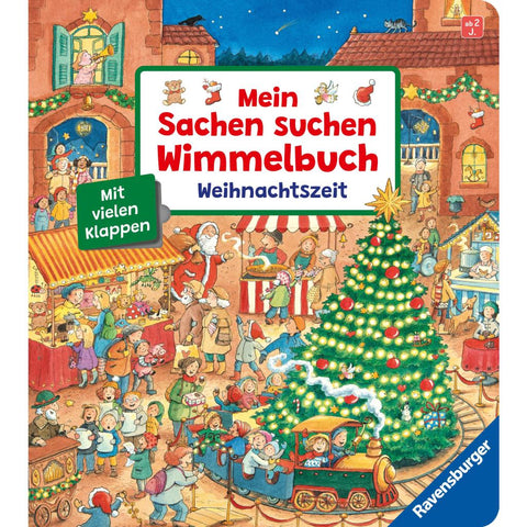 Mein Sachen suchen Wimmelbuch: Weihnachtszeit