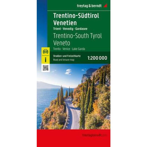 freytag & berndt Straßenkarte Trentino-Südtirol - Venetien 1:200.000