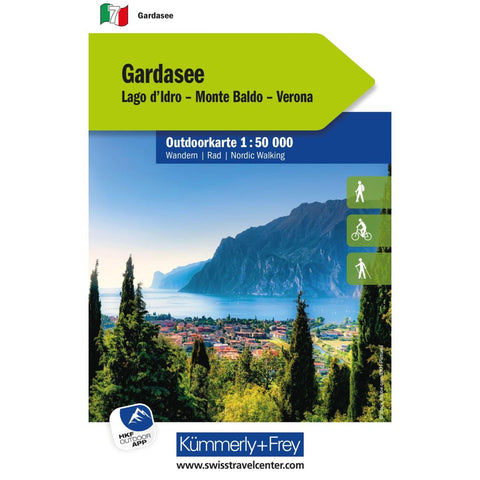 Kümmerly+Frey Outdoorkarte Gardasee 1:50.000