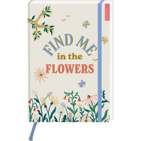 myNOTES Papeterie: Notizbuch A4 Cottage Style: Find me in the Flowers