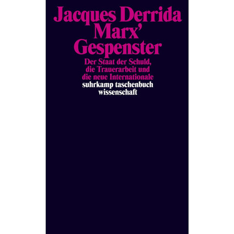 Marx' Gespenster