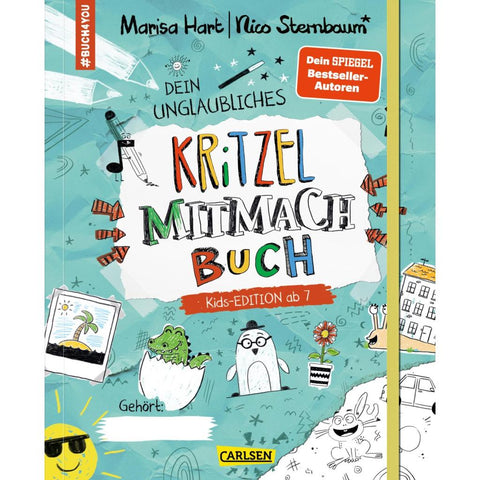 #buch4you: Dein unglaubliches Kritzel-Mitmach-Buch