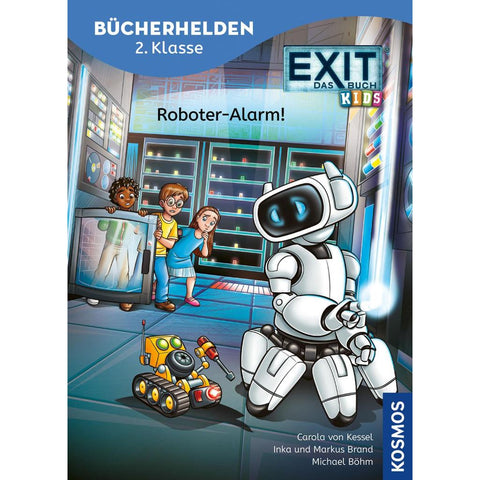 EXIT® - Das Buch, Bücherhelden 2. Klasse, Roboter-Alarm!