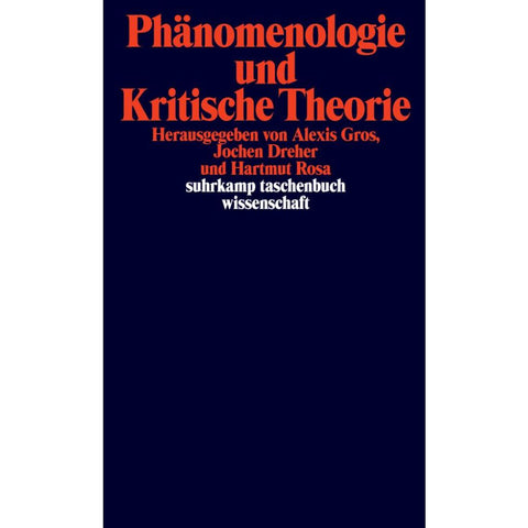 Phänomenologie und Kritische Theorie