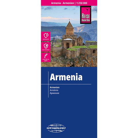 Reise Know-How Landkarte Armenien / Armenia (1:250.000)