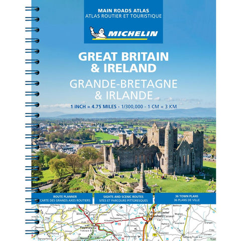 Michelin Straßenatlas Großbritannien & Irland mit Spiralbindung