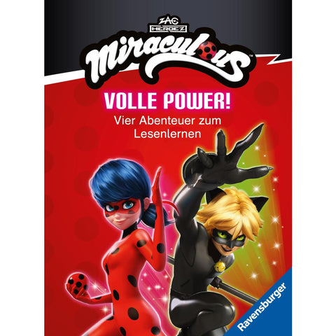 Miraculous - Volle Power! Vier Abenteuer zum Lesenlernen